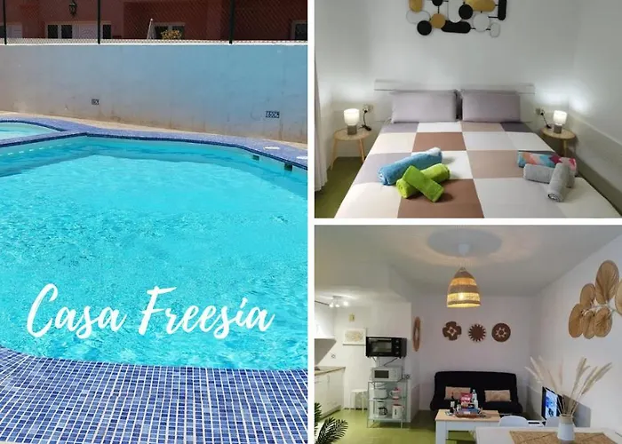 Casa Freesia Caleta Centre Avec Piscine Communautaire