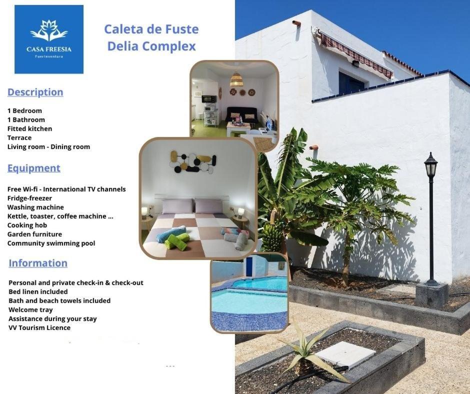 Apartament Casa Freesia Caleta Centre Avec Piscine Communautaire